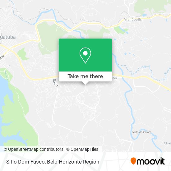 Sitio Dom Fusco map