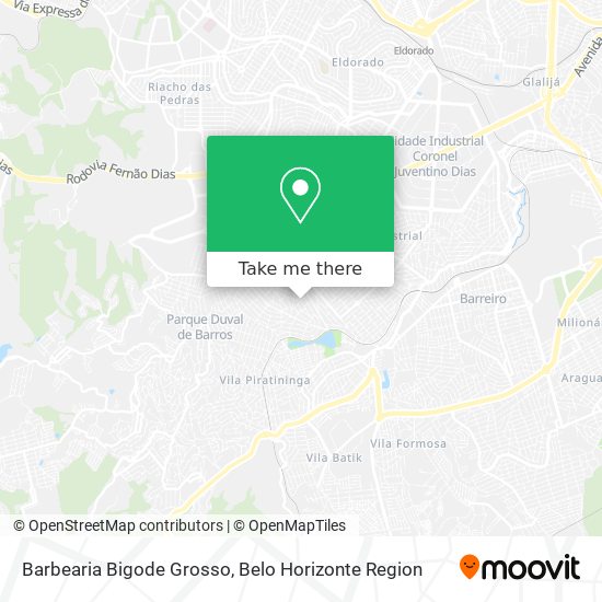 Barbearia Bigode Grosso map