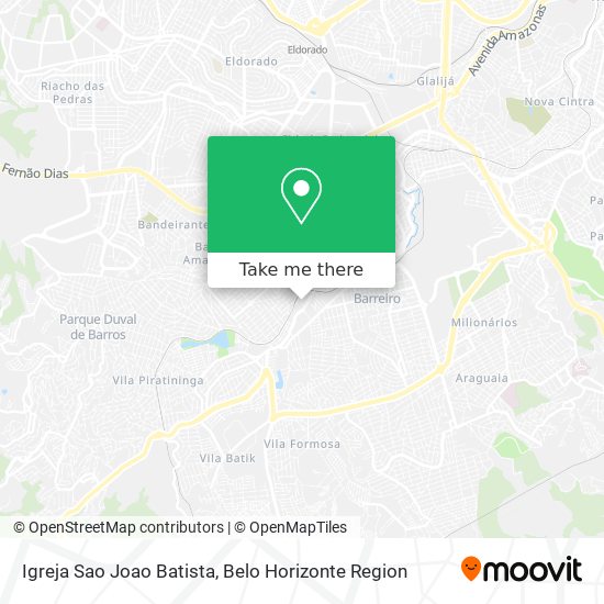 Igreja Sao Joao Batista map