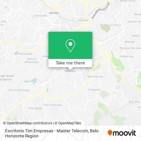 Escritorio Tim Empresas - Master Telecom map