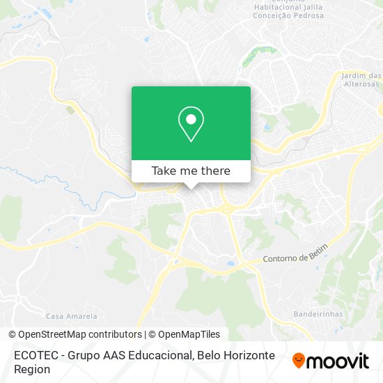 ECOTEC - Grupo AAS Educacional map