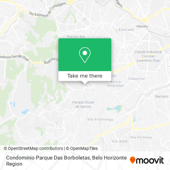 Condomínio Parque Das Borboletas map