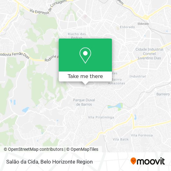 Salão da Cida map