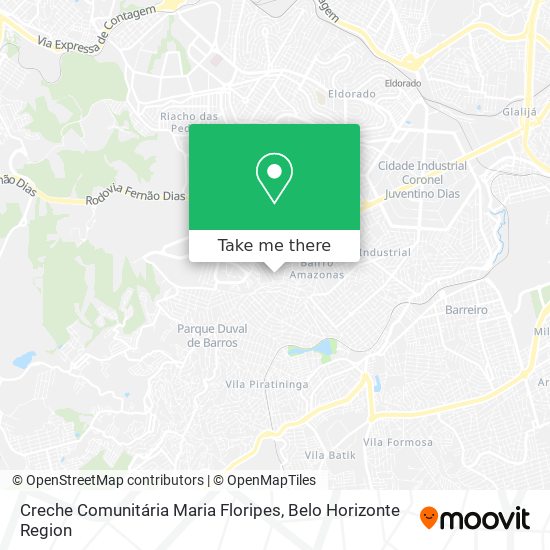Creche Comunitária Maria Floripes map