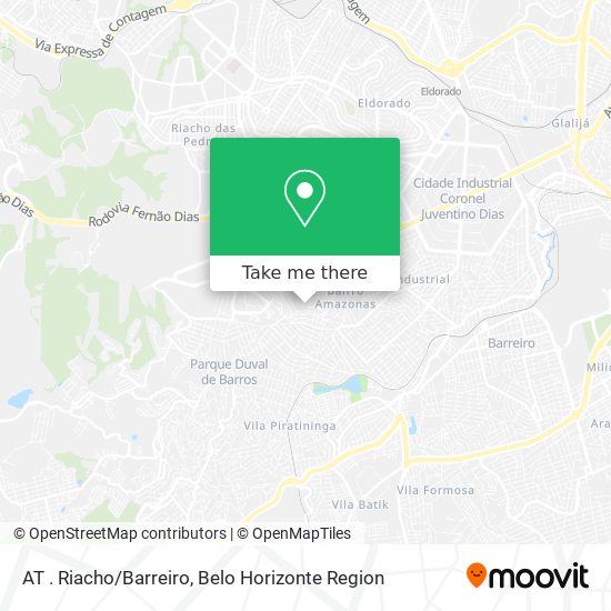 AT . Riacho/Barreiro map