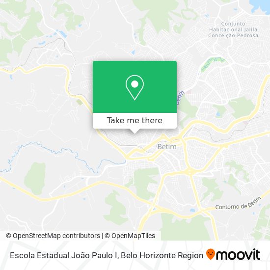 Escola Estadual João Paulo I map
