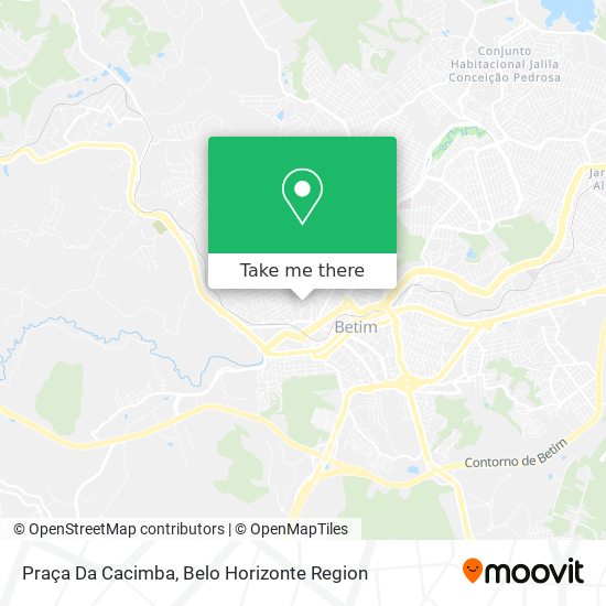Praça Da Cacimba map