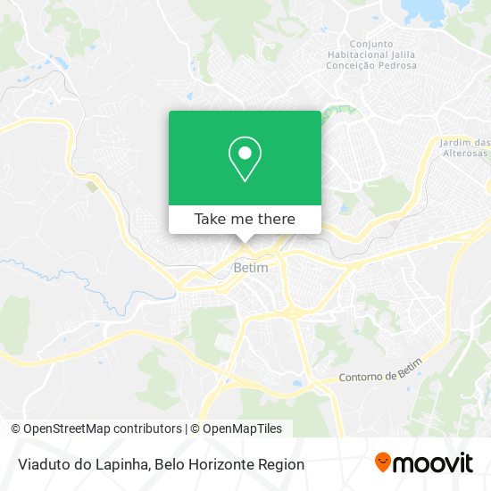 Viaduto do Lapinha map