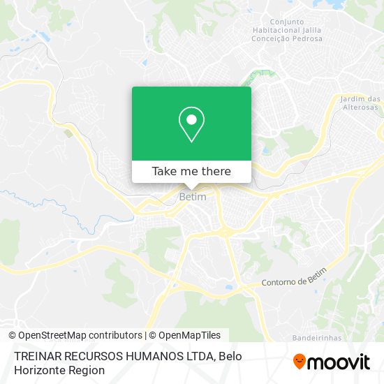 TREINAR RECURSOS HUMANOS LTDA map