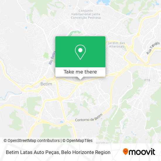 Betim Latas Auto Peças map