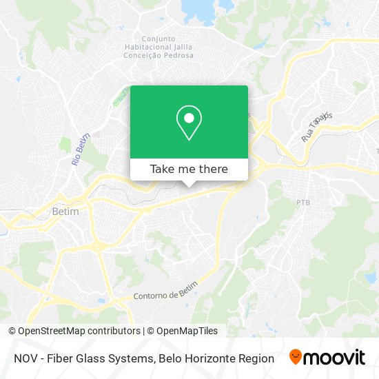 NOV - Fiber Glass Systems map