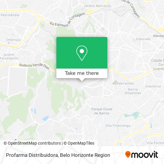 Profarma Distribuidora map