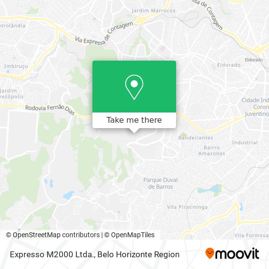 Expresso M2000 Ltda. map