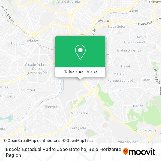 Escola Estadual Padre Joao Botelho map
