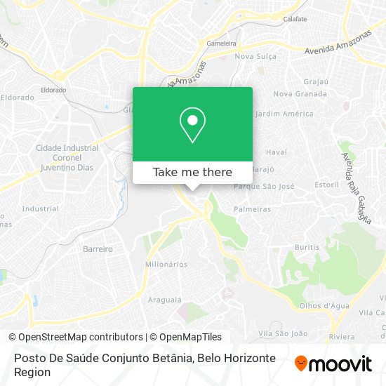 Posto De Saúde Conjunto Betânia map