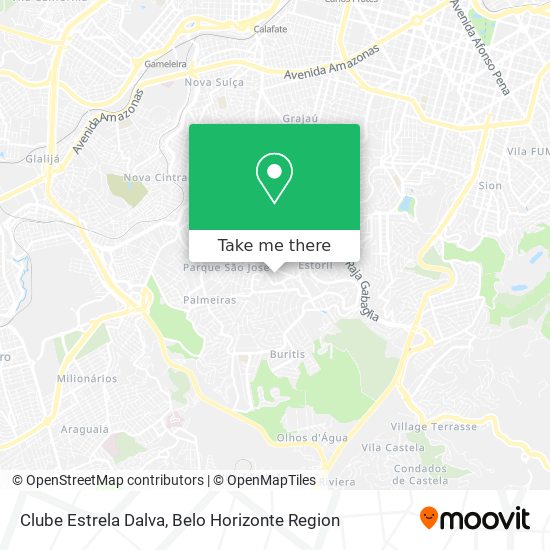 Clube Estrela Dalva map