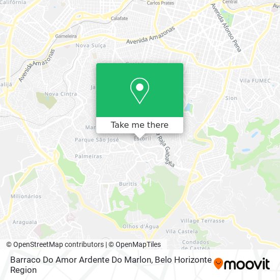 Barraco Do Amor Ardente Do Marlon map