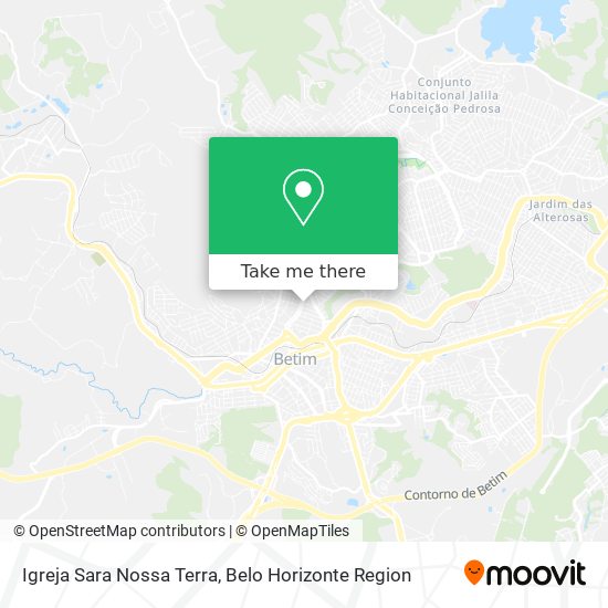 Igreja Sara Nossa Terra map