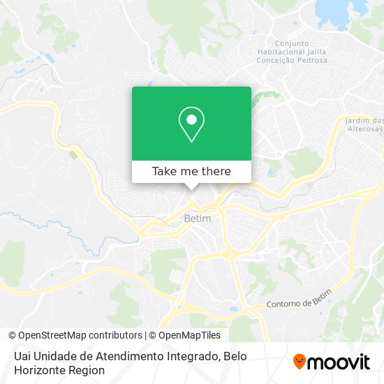 Uai Unidade de Atendimento Integrado map
