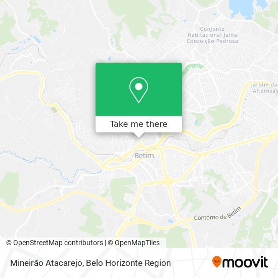 Mineirão Atacarejo map
