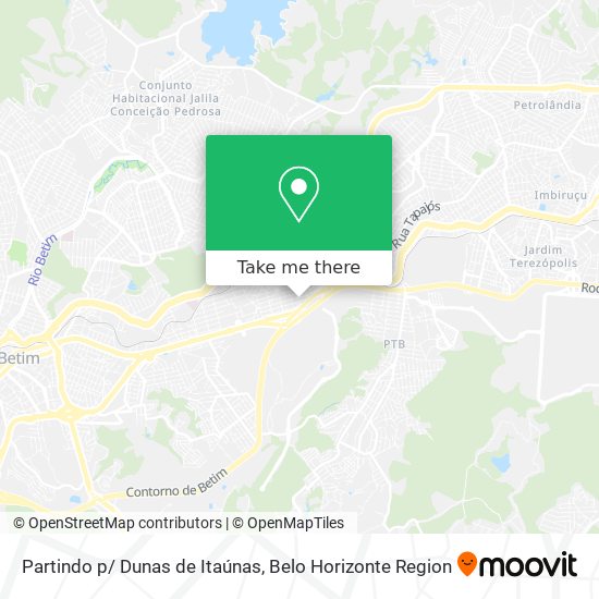 Partindo p/ Dunas de Itaúnas map