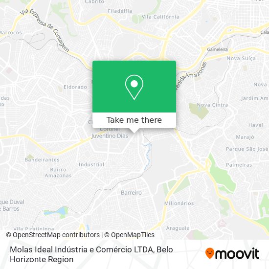 Molas Ideal Indústria e Comércio LTDA map