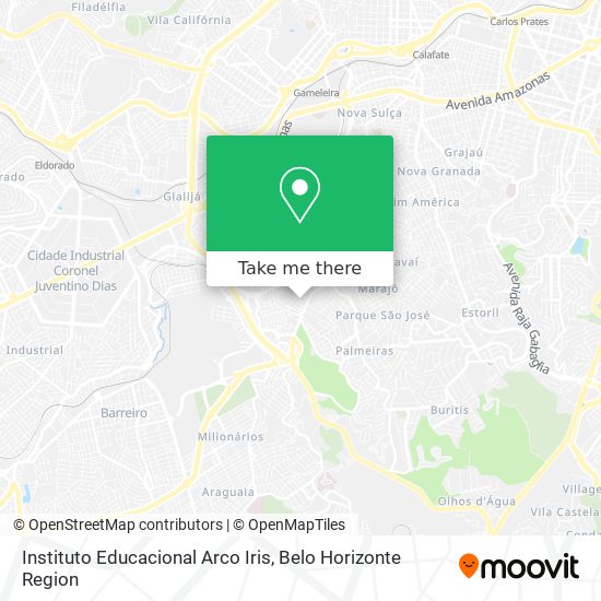 Instituto Educacional Arco Iris map