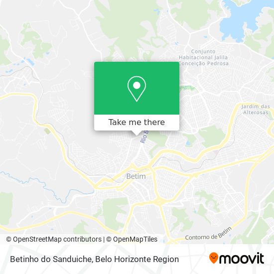 Betinho do Sanduiche map