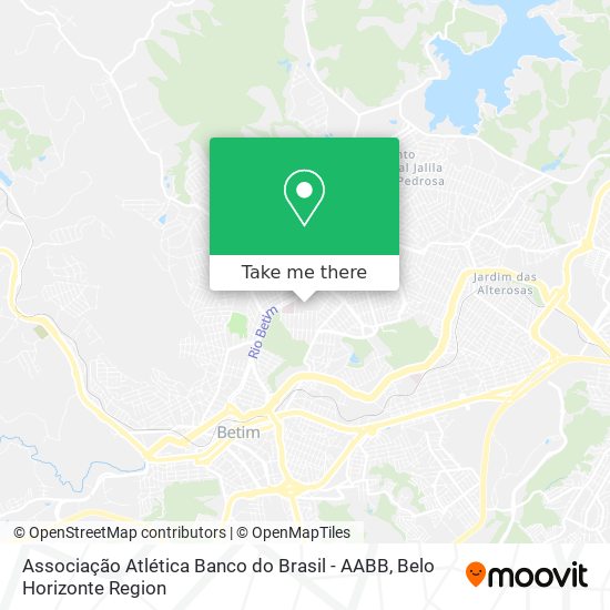 Associação Atlética Banco do Brasil - AABB map