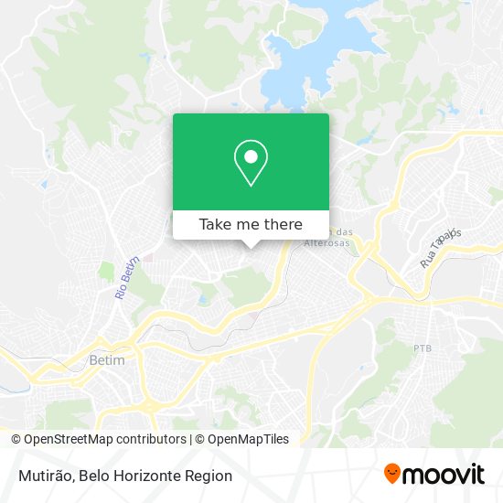 Mutirão map