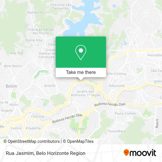 Rua Jasmim map