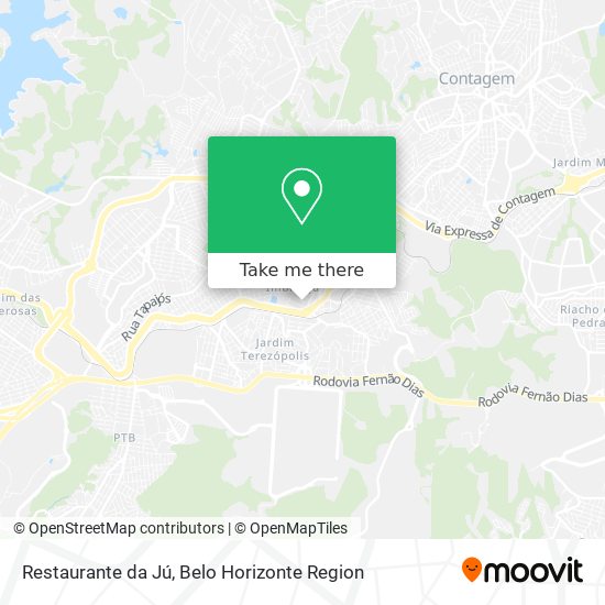 Restaurante da Jú map