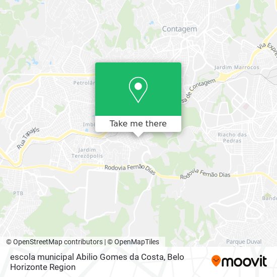 escola municipal Abilio Gomes da Costa map