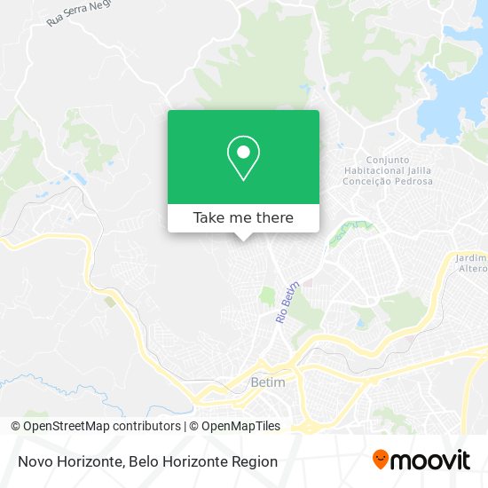 Mapa Novo Horizonte