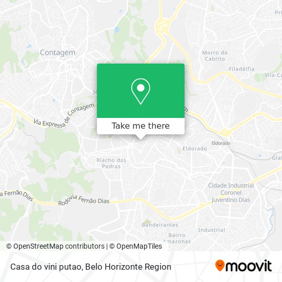 Casa do vini putao map