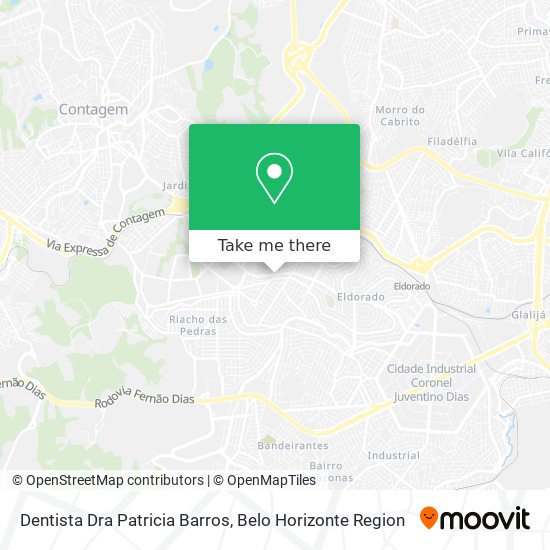 Dentista Dra Patricia Barros map