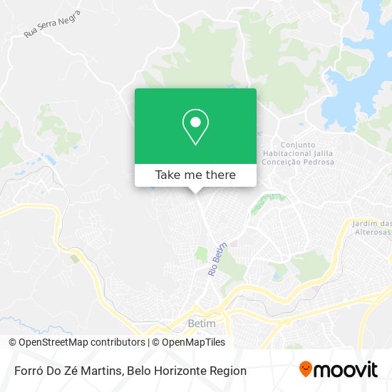 Forró Do Zé Martins map