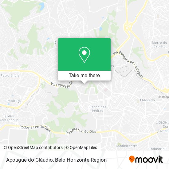 Açougue do Cláudio map