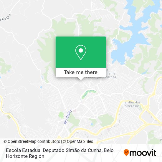 Escola Estadual Deputado Simão da Cunha map
