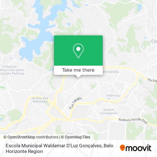 Escola Municipal Waldemar D'Luz Gonçalves map