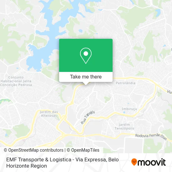 EMF Transporte & Logistica - Via Expressa map