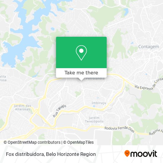 Fox distribuidora map
