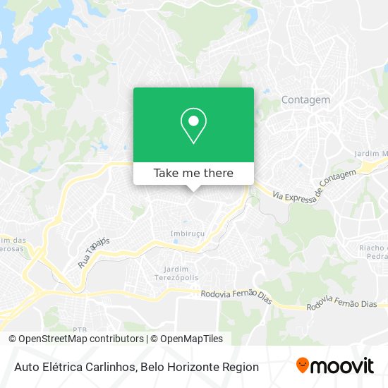 Auto Elétrica Carlinhos map