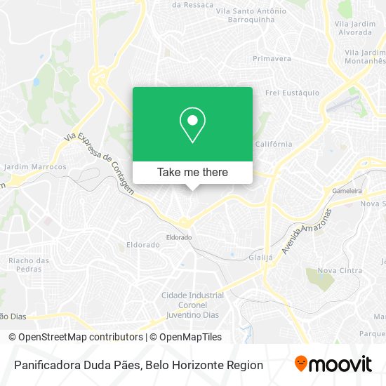 Panificadora Duda Pães map