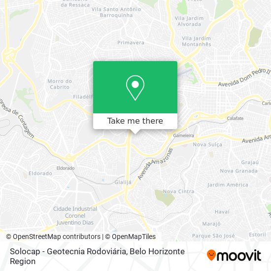 Solocap - Geotecnia Rodoviária map