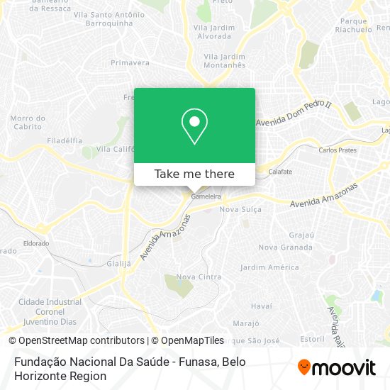 Fundação Nacional Da Saúde - Funasa map