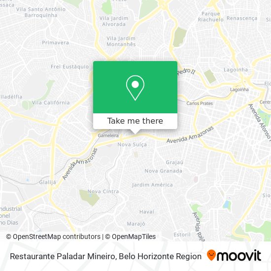 Restaurante Paladar Mineiro map