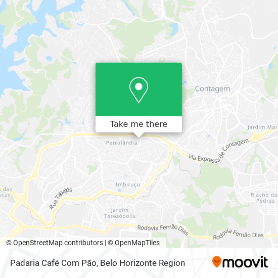 Padaria Café Com Pão map