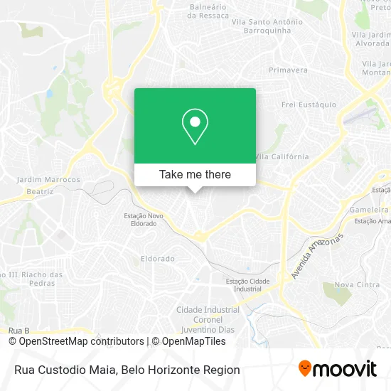 Rua Custodio Maia map