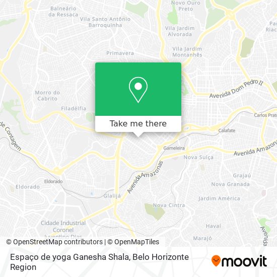 Espaço de yoga Ganesha Shala map